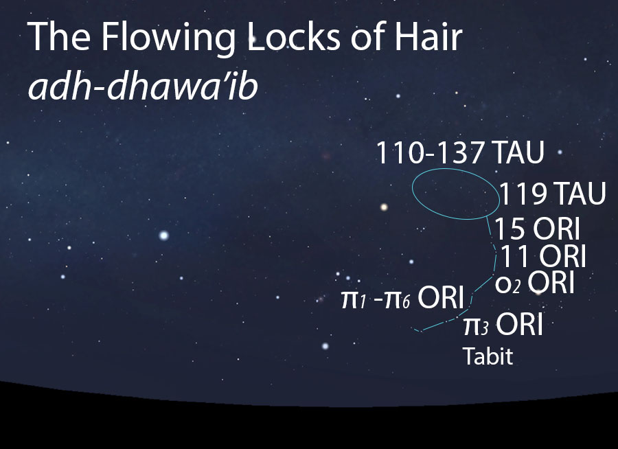 The Flowing Locks of Hair